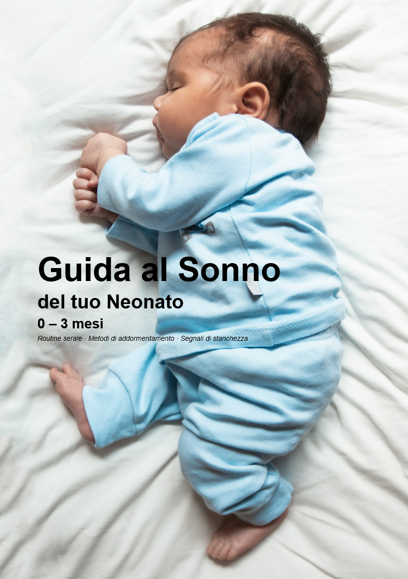 Guida al sonno del neonato 0-3 mesi — PDF scaricabile NidoGuides