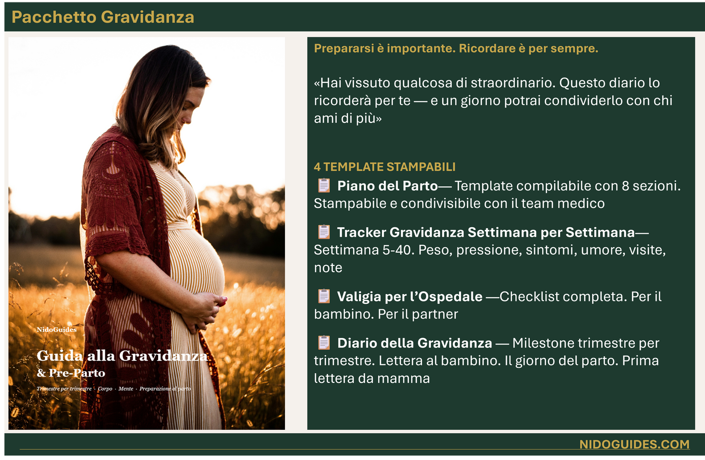 Pacchetto Gravidanza Completo