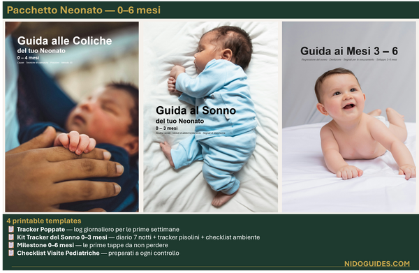 Pacchetto Neonato — 0–6 mesi
