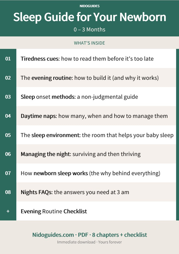 Newborn Sleep Guide — 0–3 months