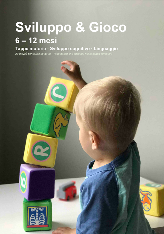 Guida allo sviluppo e al gioco 6-12 mesi — tappe evolutive PDF NidoGuides