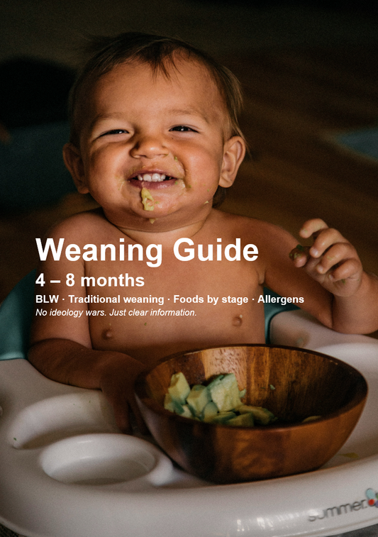 Weaning Guide — 4–8 months